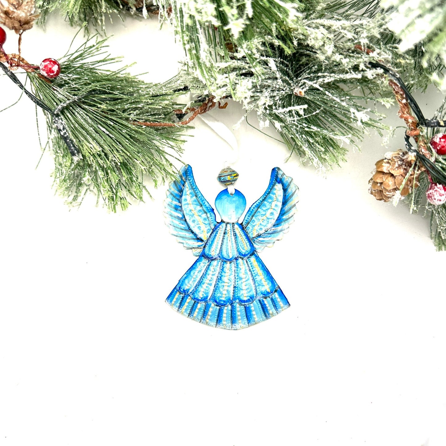 Blue Angel Ornament