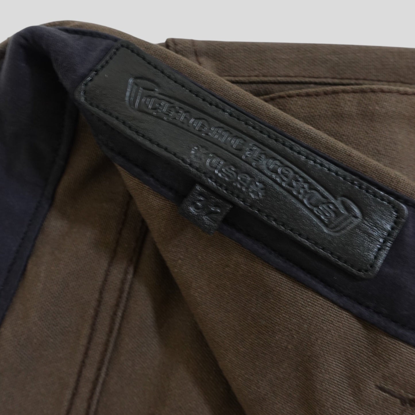 Chrome Hearts Double Knee Carpenter Pants in Brown