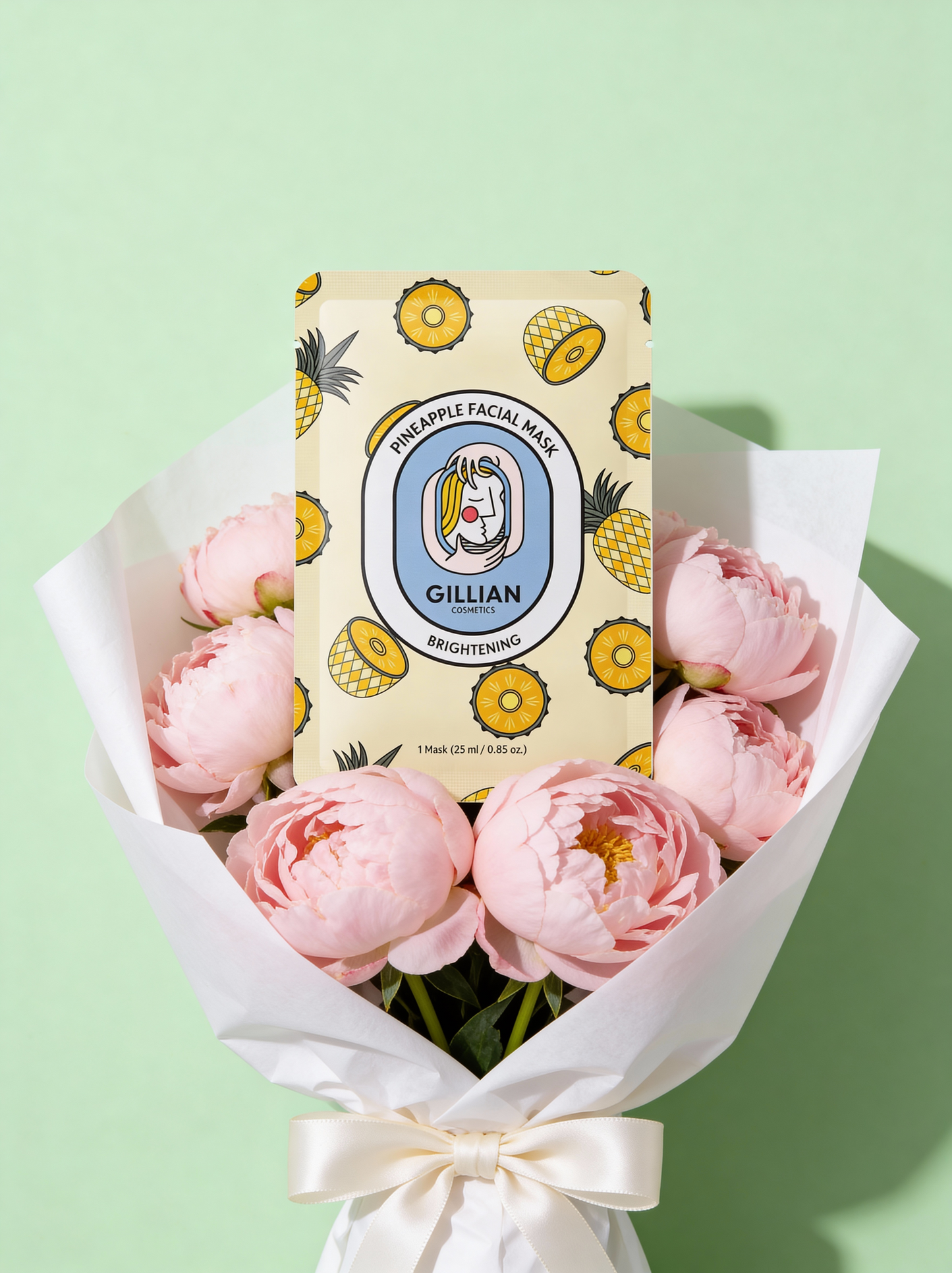 Gillian Cosmetics Pineapple (Brightening) Sheet Mask-3