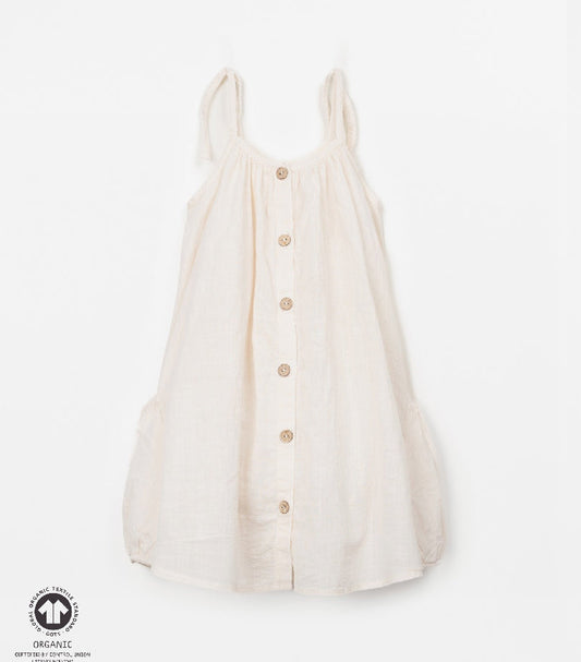Play Up - Button Woven Dress
