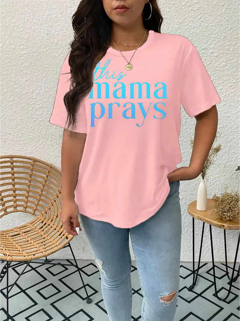 Women's Short Sleeve Round Neck T-Shirt  Style Gift