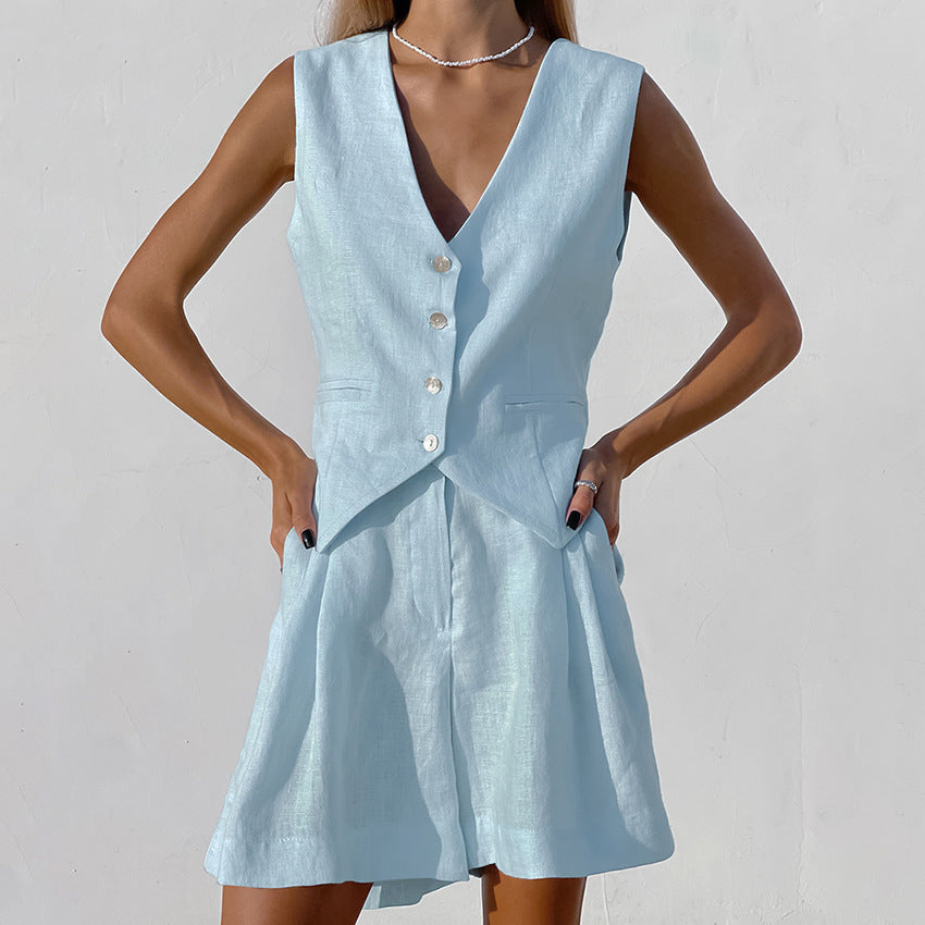 Small suit vest set