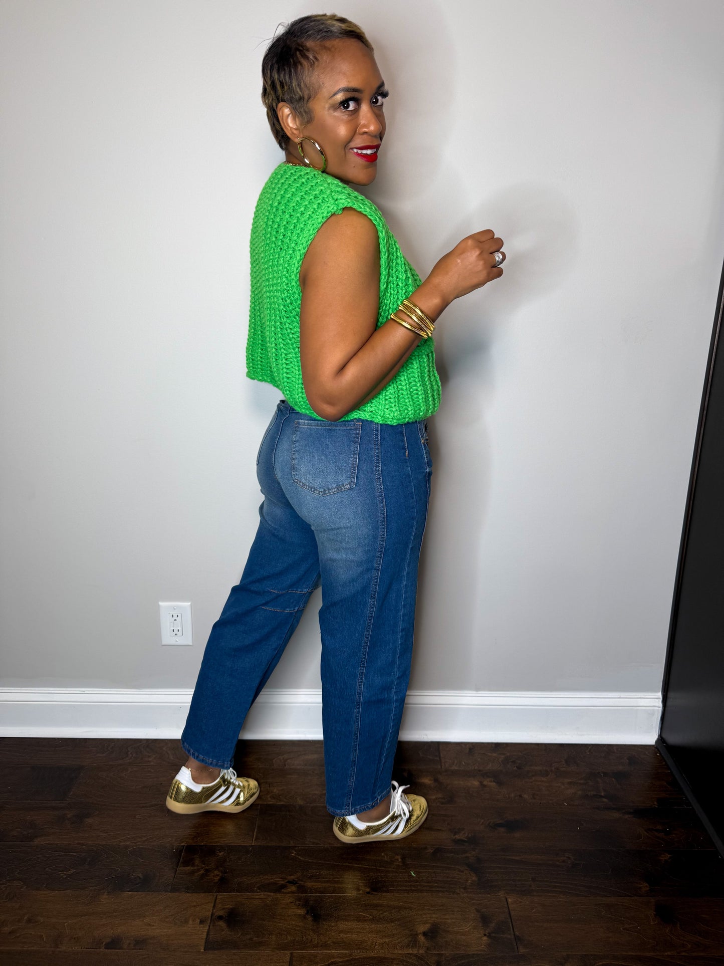 Cropped Jeans
