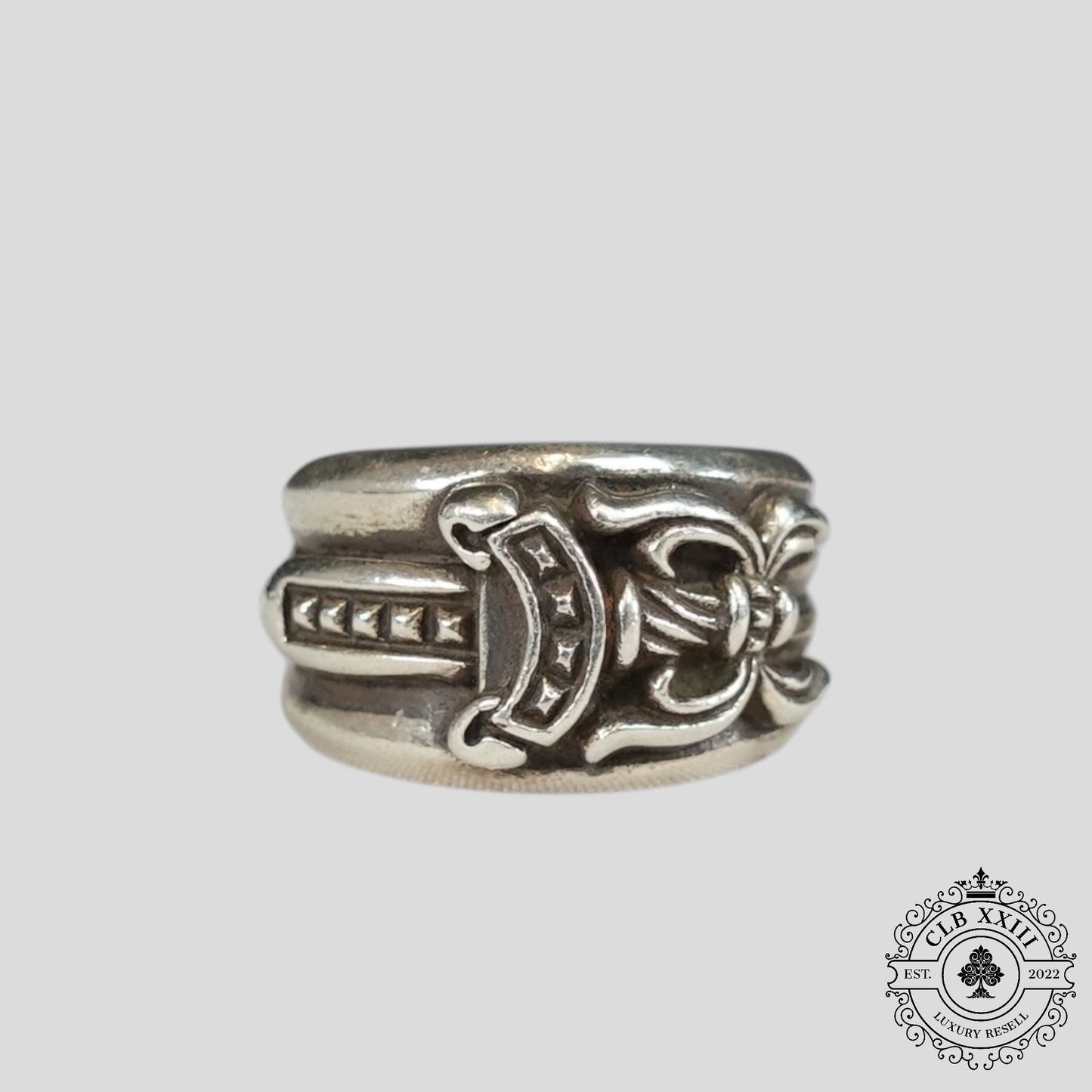 Chrome Hearts Dagger Ring in Silver