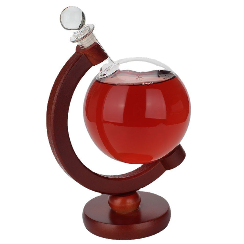 Creative high borosilicate glass globe wine pot