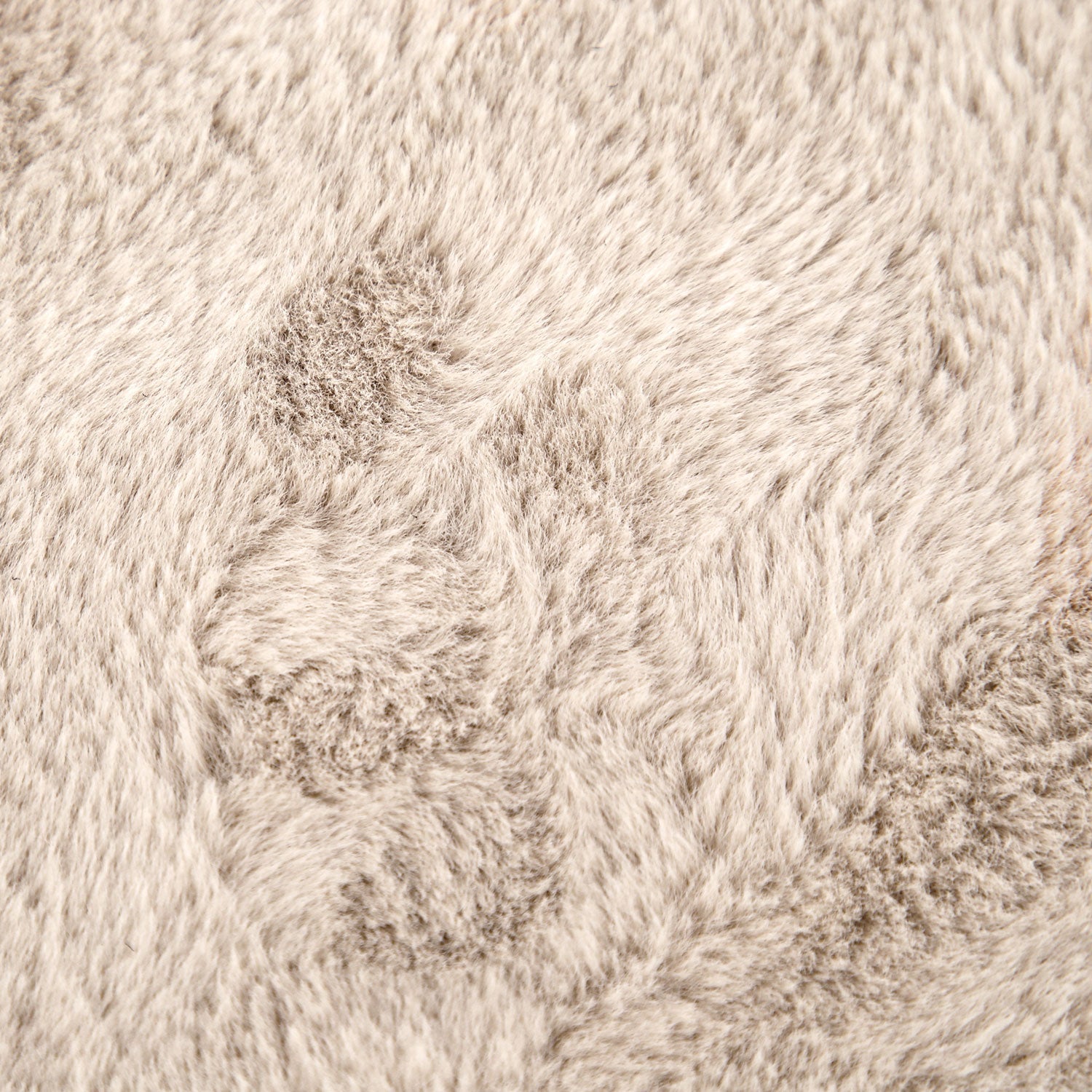 Soft Area Rug with Anti-Slip Backing Washable - Dark Beige-1