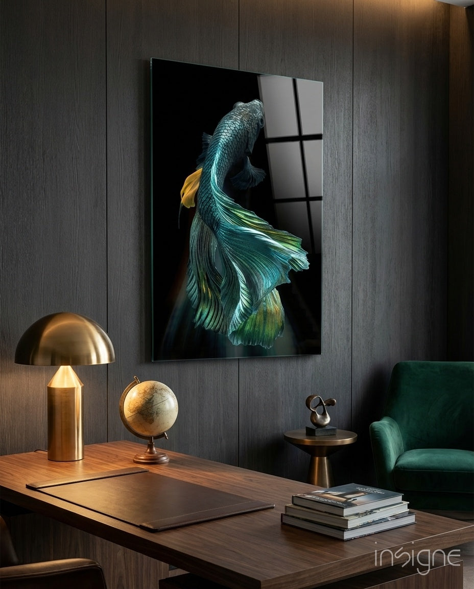 Fish Glass Wall Art