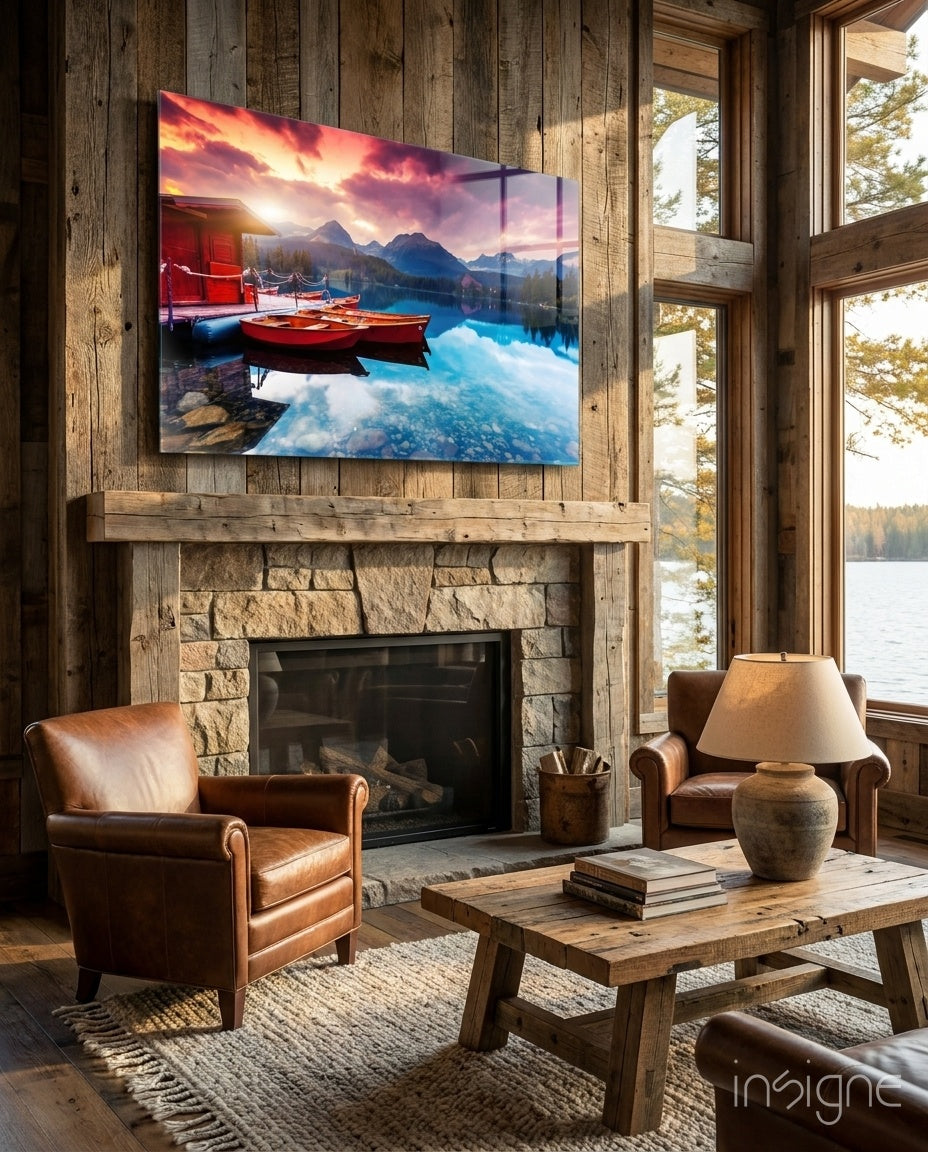 Landscape Glass Wall Art