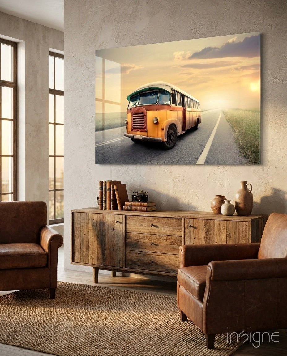 Caravan Glass Wall Art