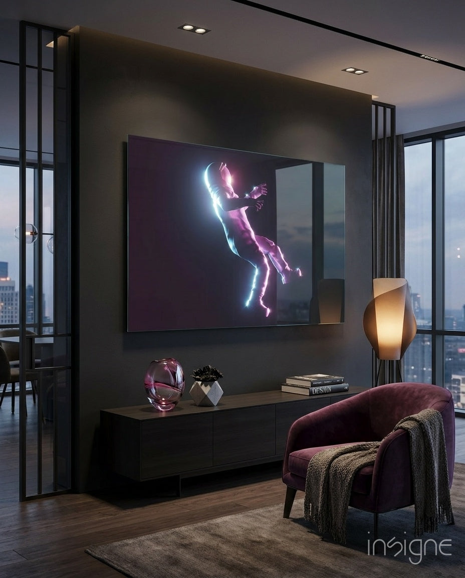 Astronaut Glass Wall Art