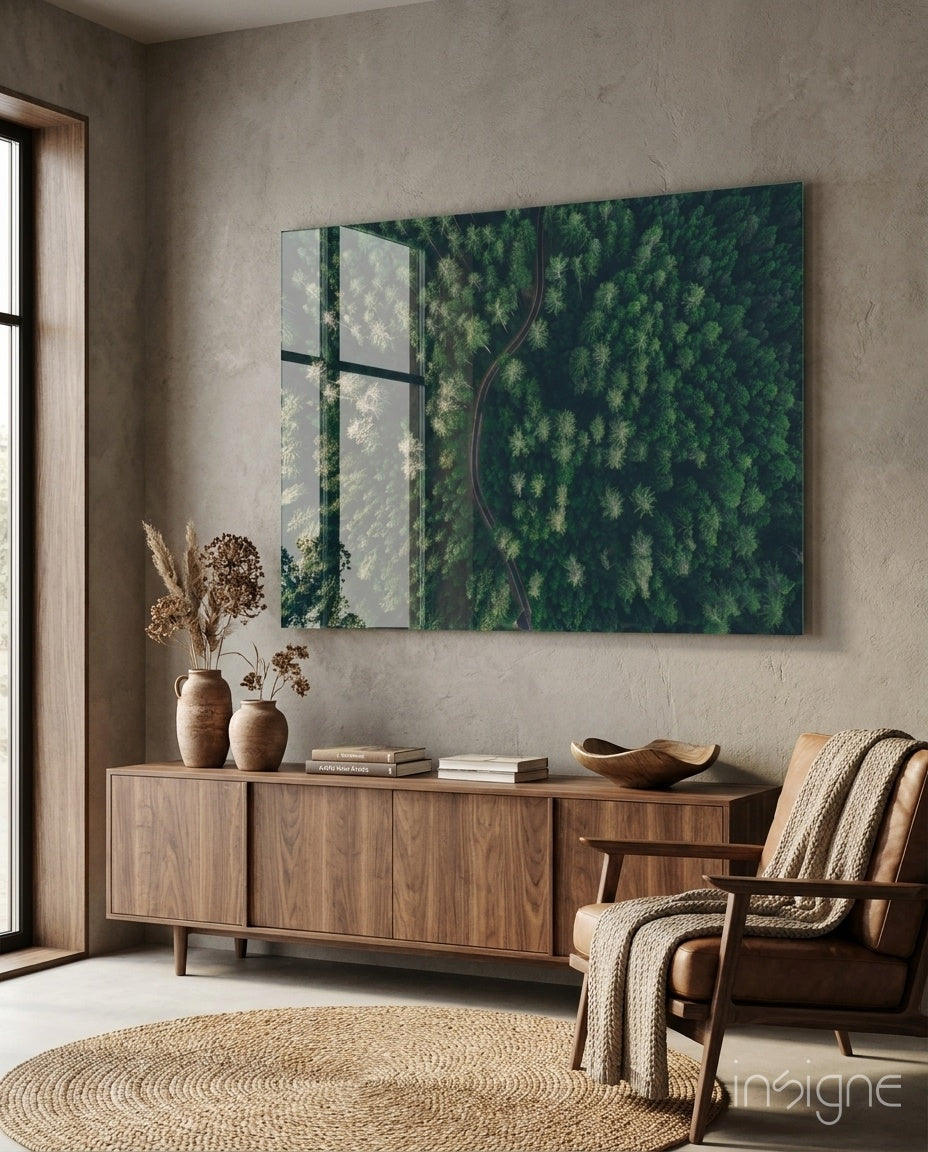 Forest Glass Wall Art