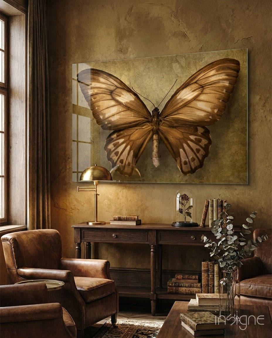 Butterfly Glass Wall Art