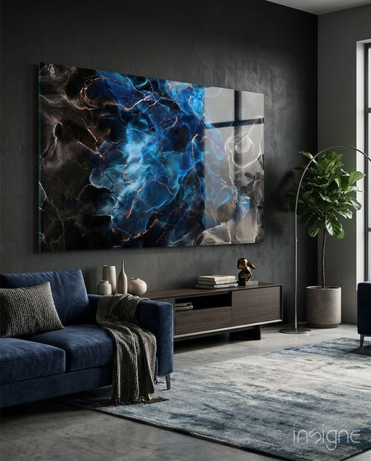 Energy Glass Wall Art