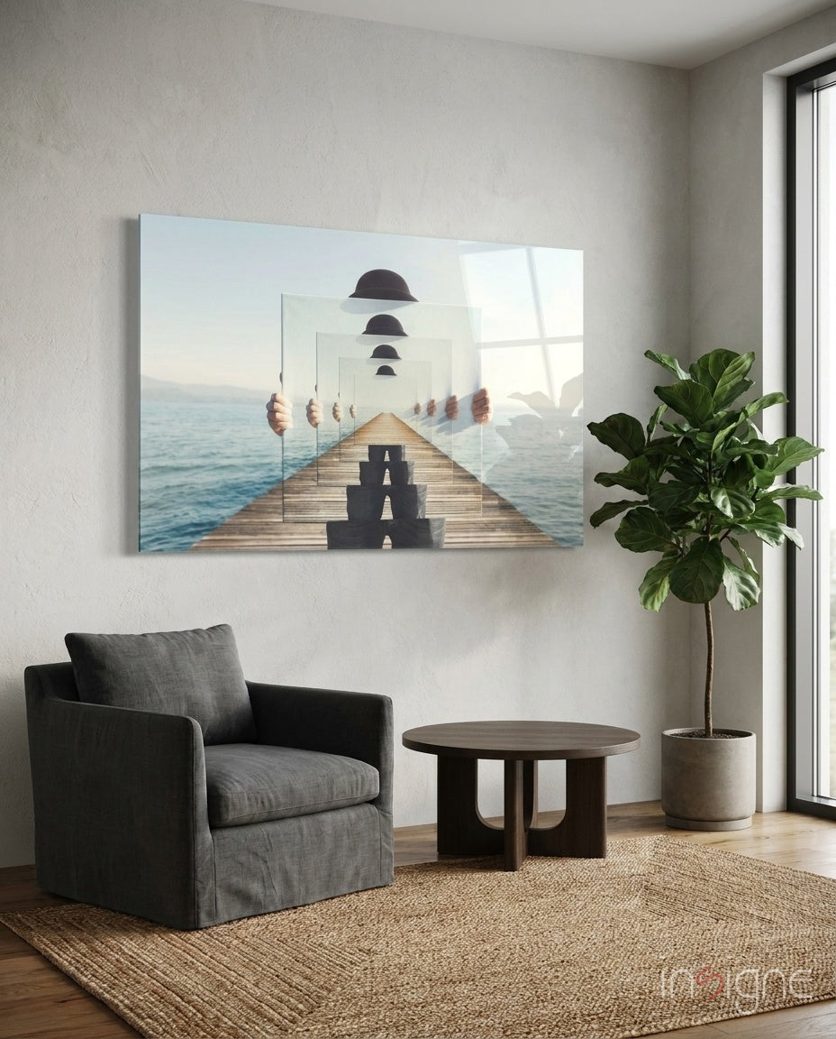 Loop Glass Wall Art