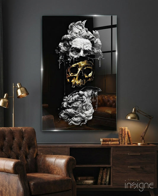 Poseidon Glass Wall Art