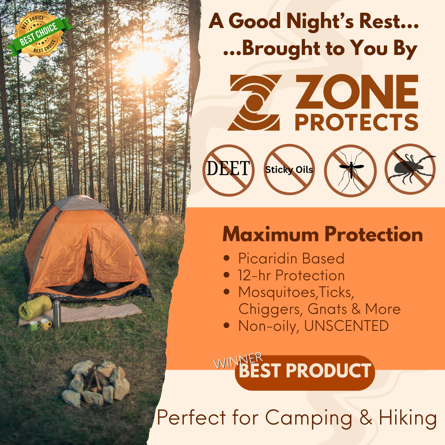 Unscented Insect Repellent Spray, 1oz Family Pack + Refill Bundle