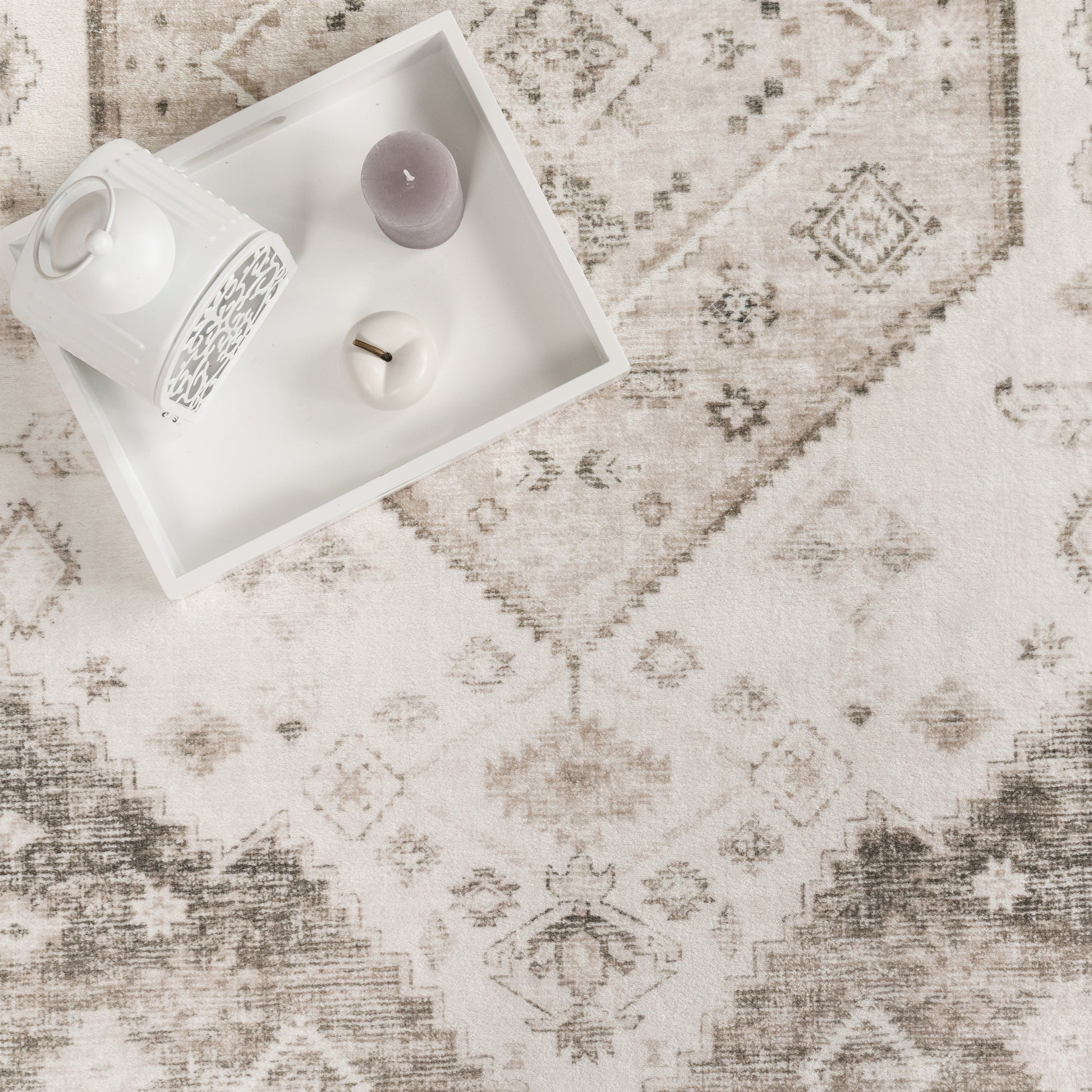 Modern Area Rug Cambridge with Vintage Faded Look-2