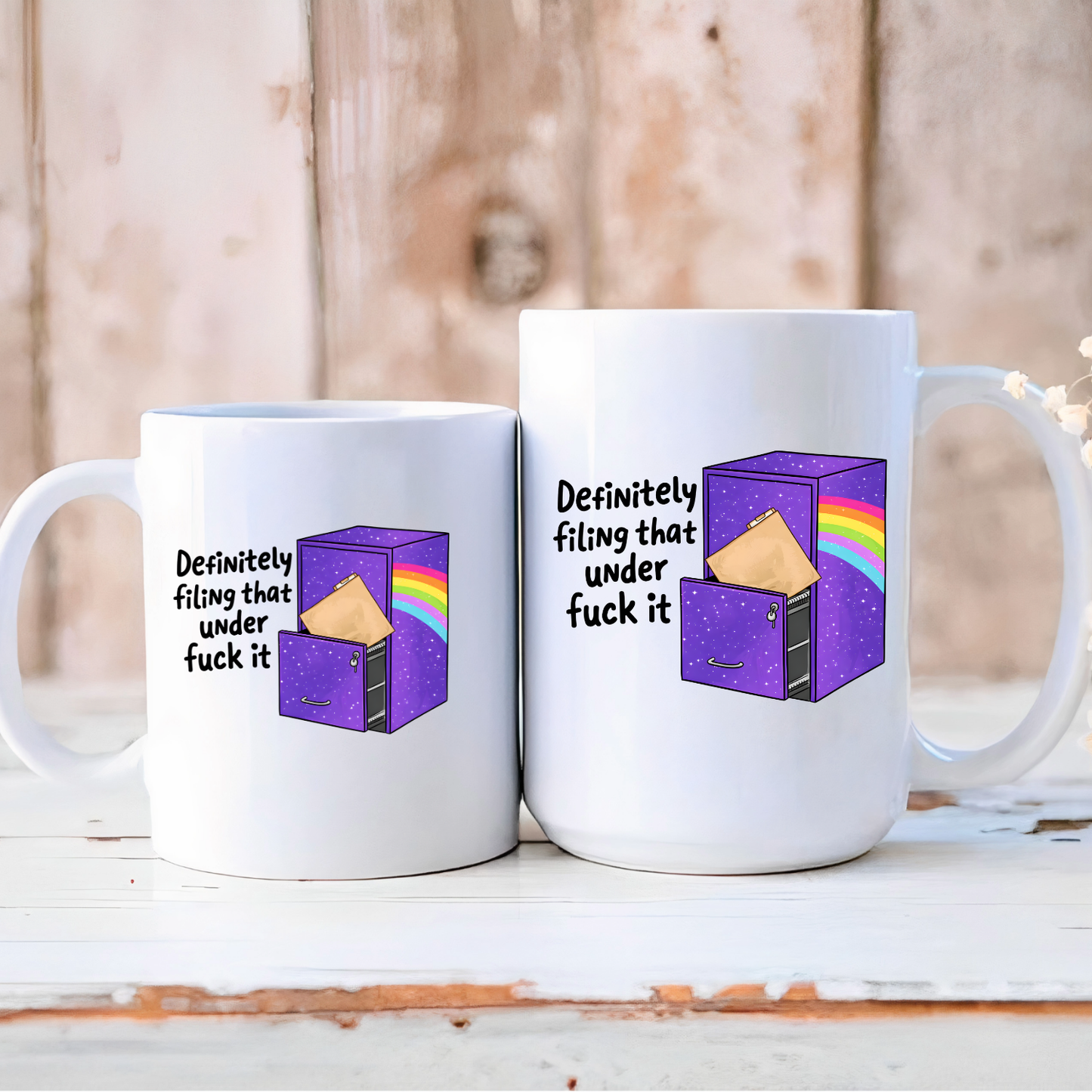 Filing that under... Ceramic Coffee Mug-1