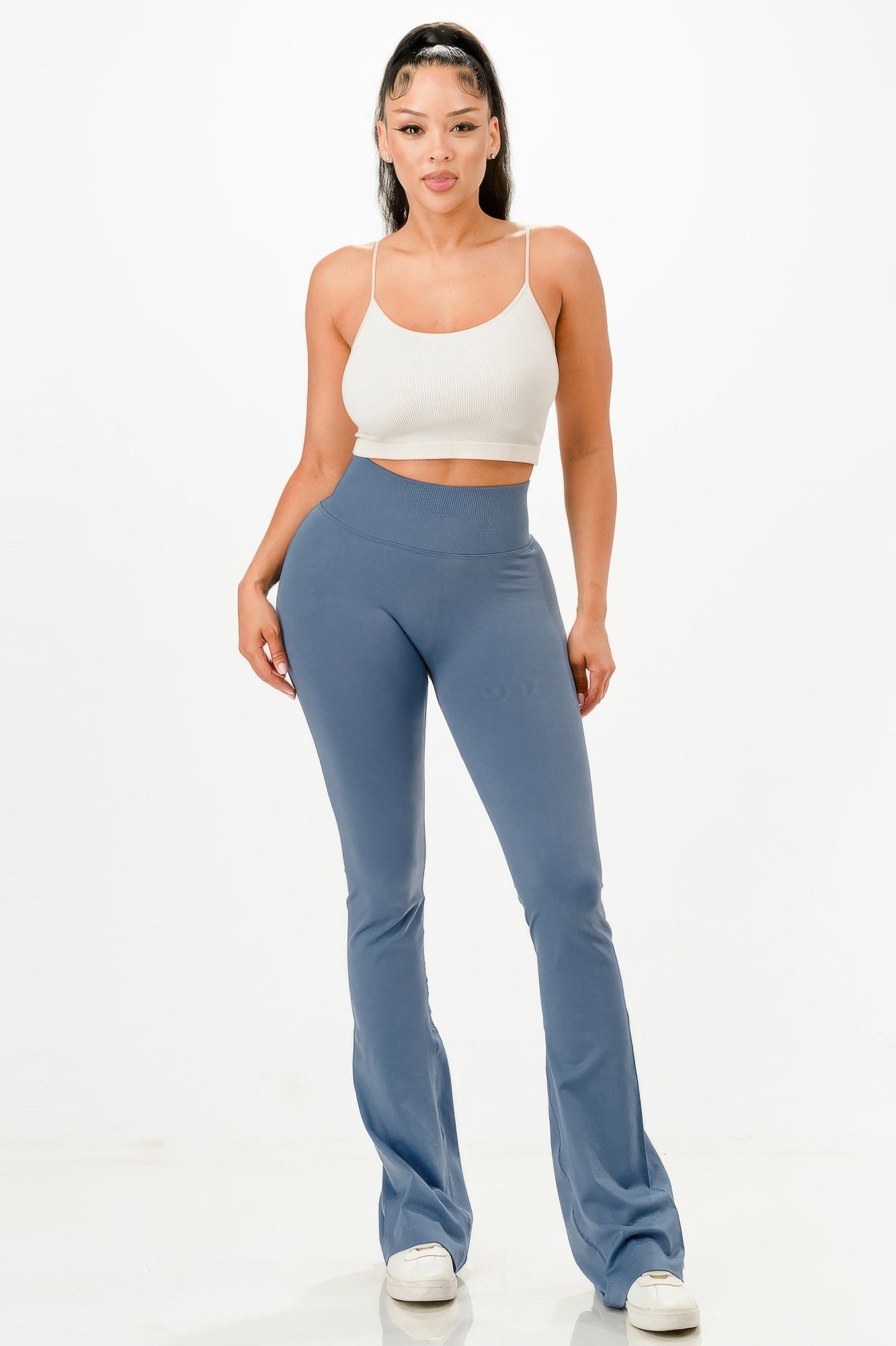Premium Seamless Bell Bottom Work Out Flare Pants
