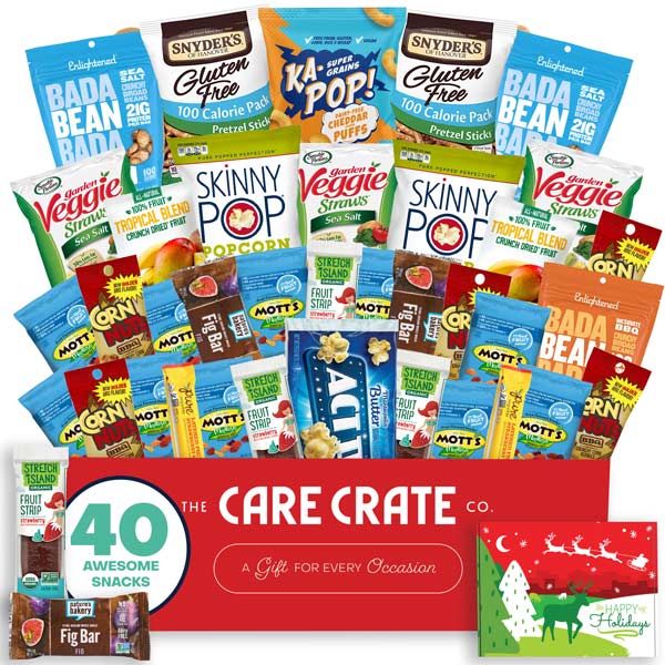 Build Your Own Christmas Snack Care Package