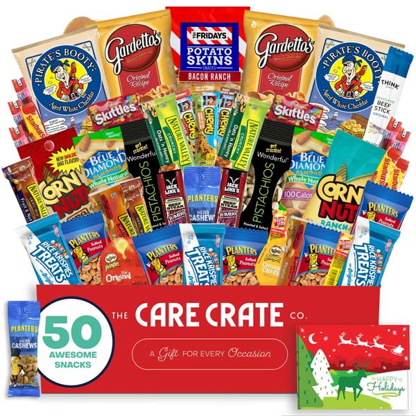 Build Your Own Christmas Snack Care Package