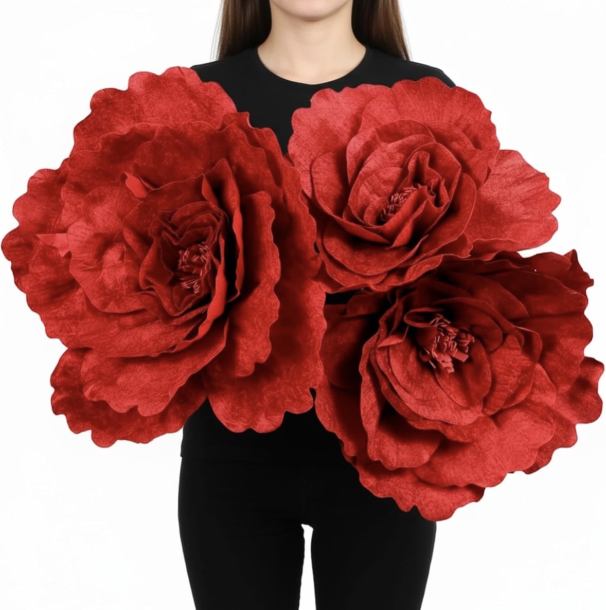 LUXEBYMIMI – Luxury Money Rose Swan Service (830-Piece Grand Swan)