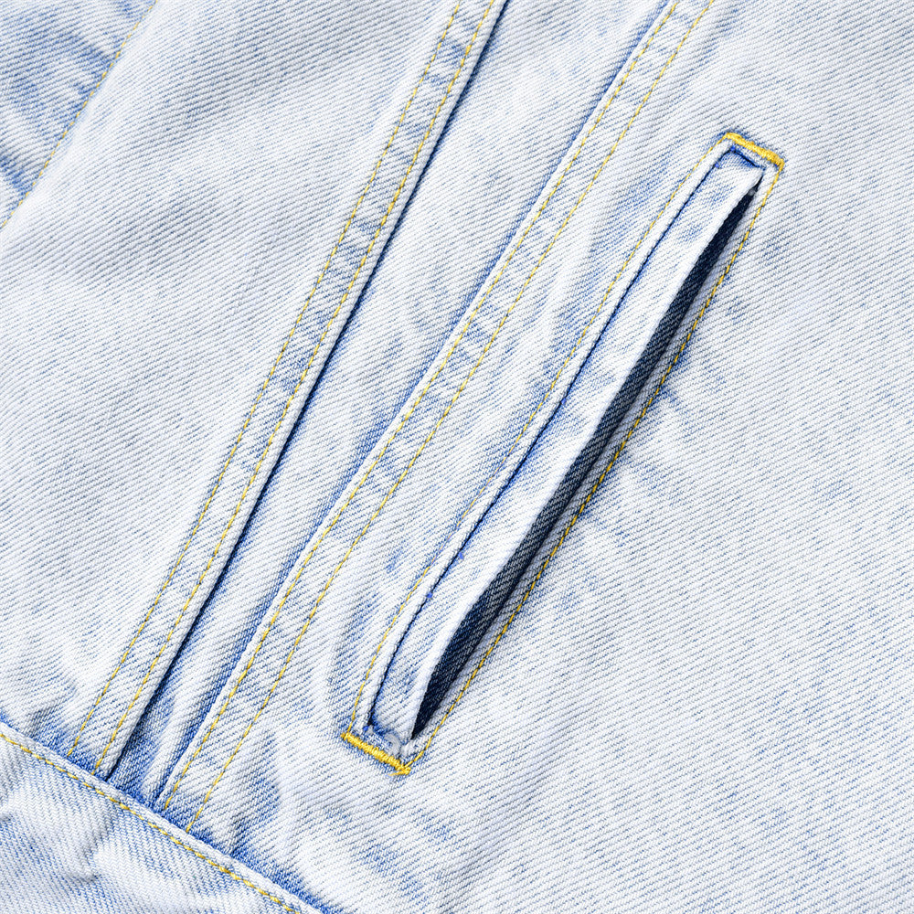 Denim short jacket