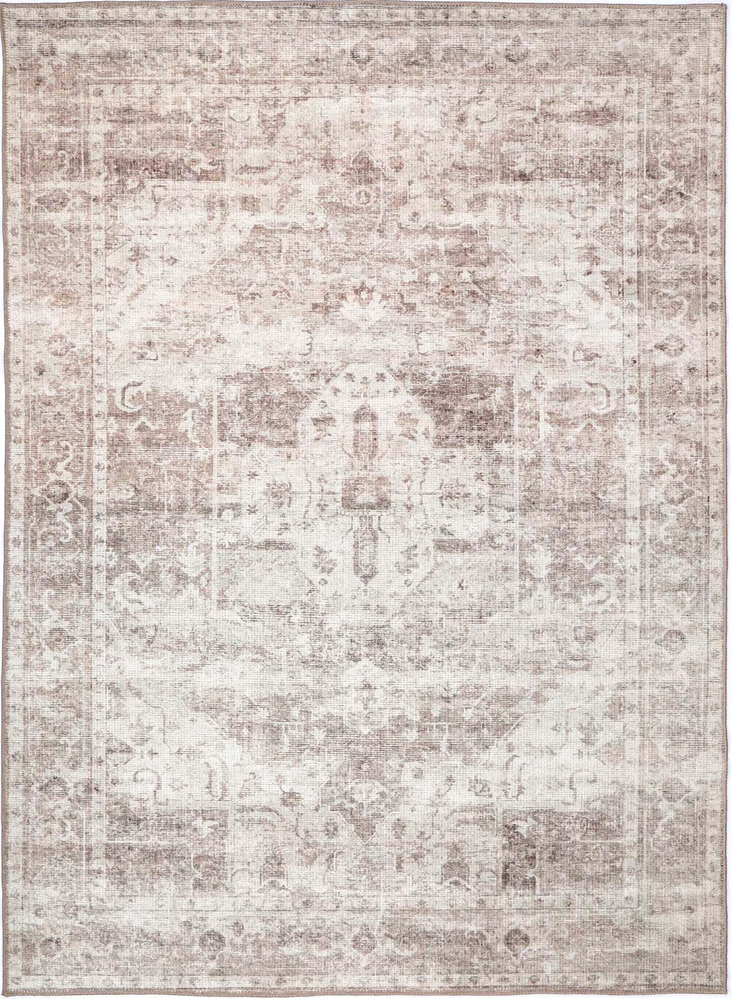 Chateau Machine Washable in Beige Rug-5