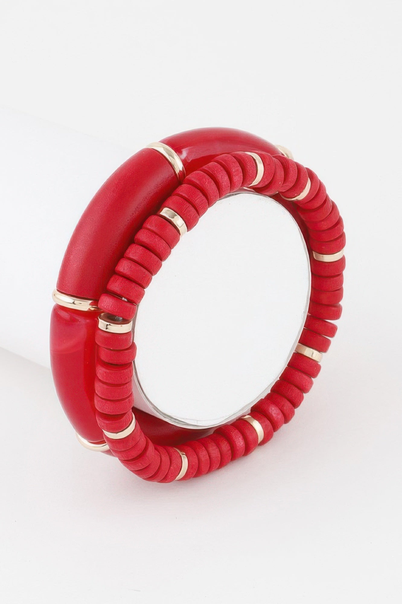 CHELSEA Double Layered Bead Bracelet - New Collection PARIS LE MARAIS - BYMANYC ® New York-1