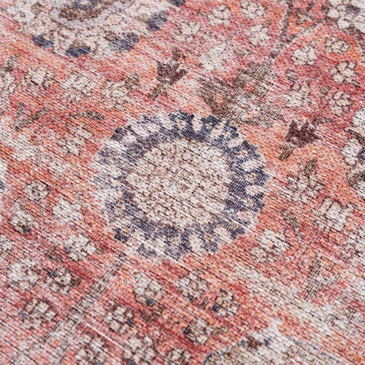 Ganyangan Red Washable Rug-5