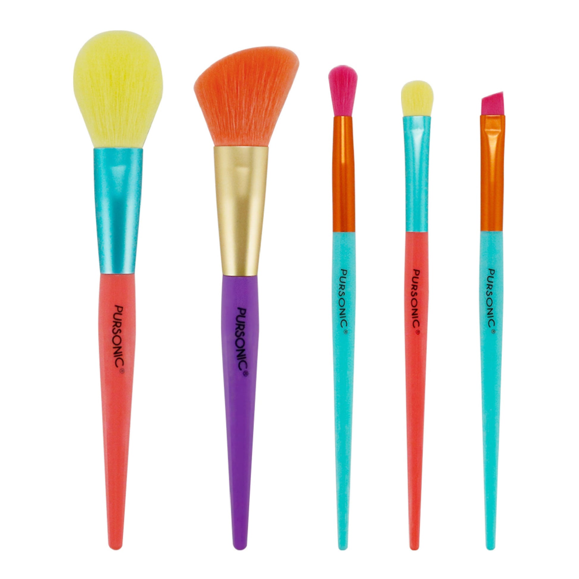 Pursonic Studio Makeup Brush Set (5 pcs)-3