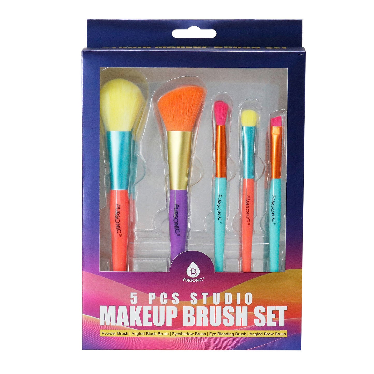 Pursonic Studio Makeup Brush Set (5 pcs)-4