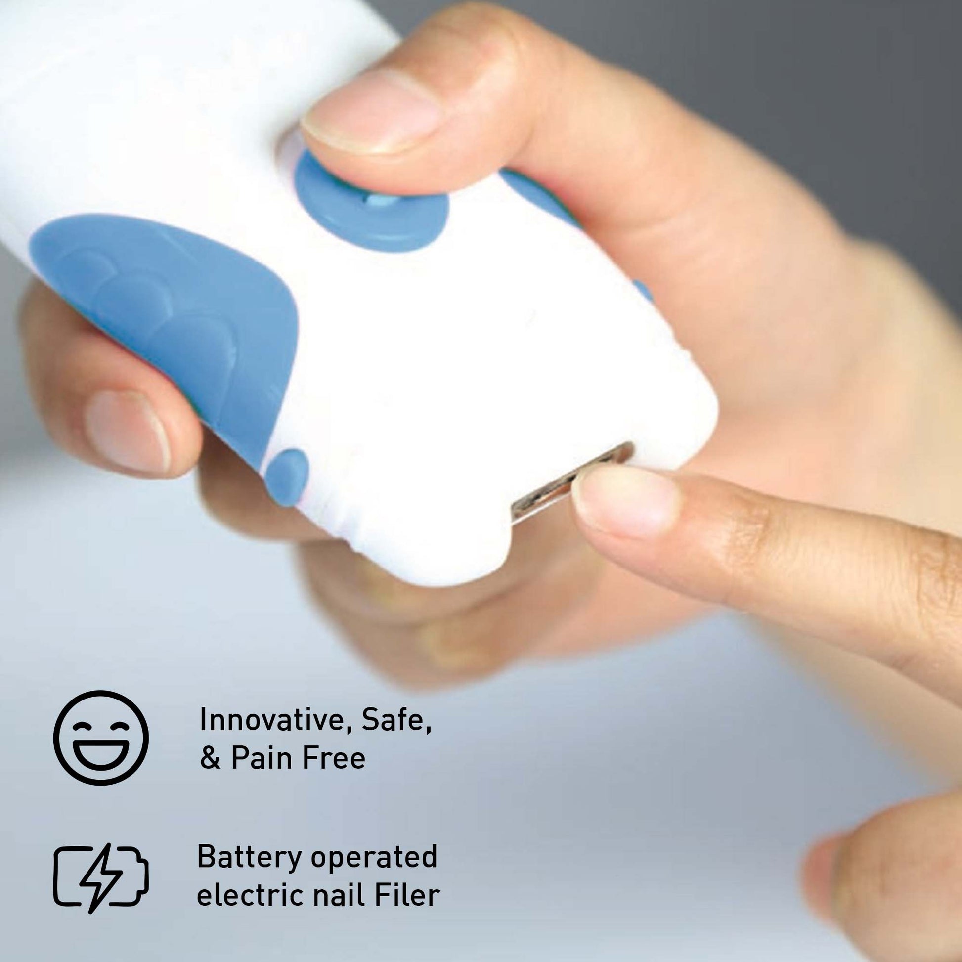 Nail Care Essentials Kit: Premium Nail Clippers, Stainless Steel Scissors, and Portable Electric Nail Trimmer & Filer-3