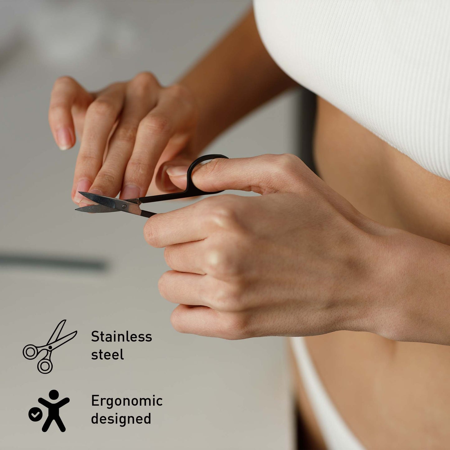 Nail Care Essentials Kit: Premium Nail Clippers, Stainless Steel Scissors, and Portable Electric Nail Trimmer & Filer-1