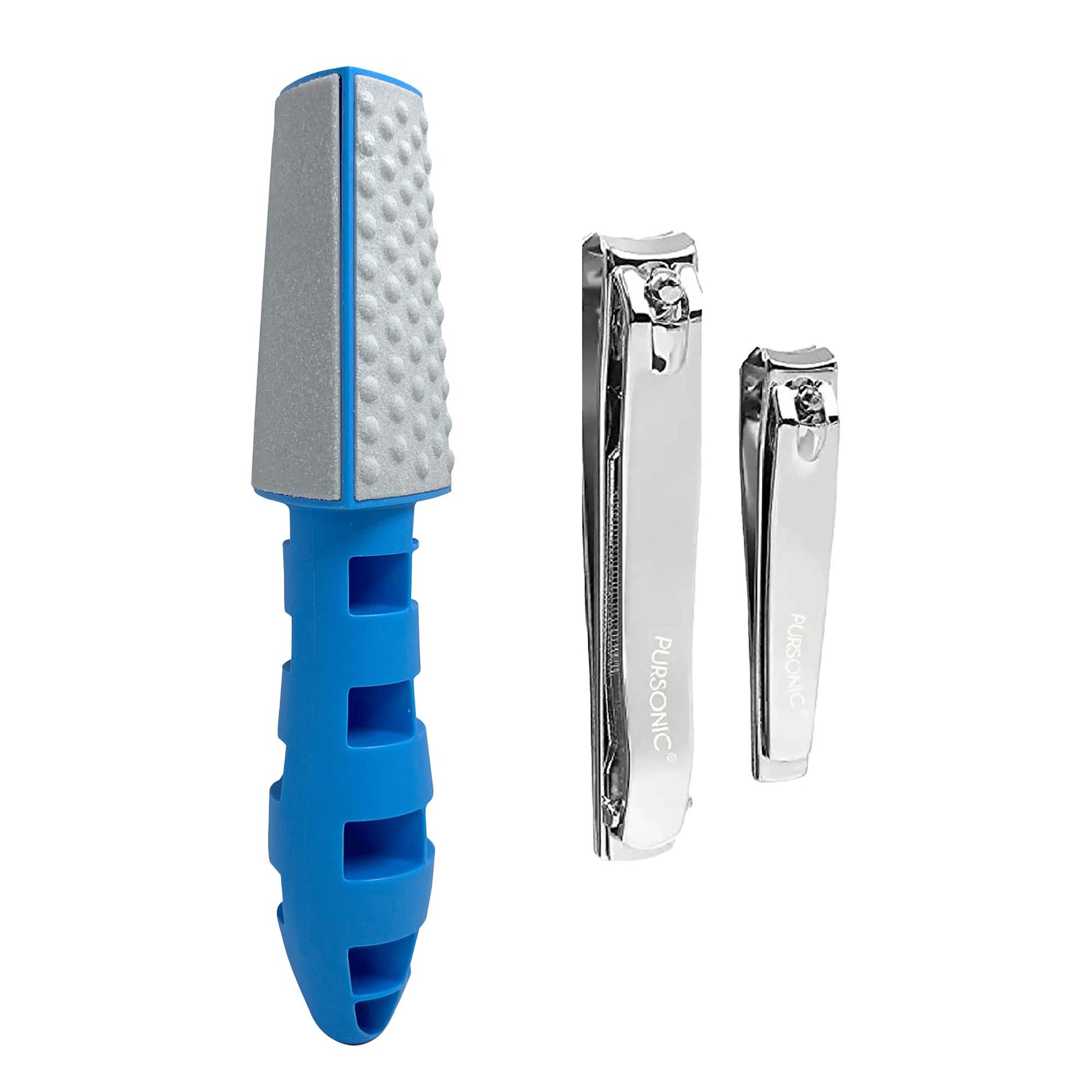 Pursonic Premium Nail & Foot Care Bundle – Nail Clippers & 3-in-1 Callus Remover-0