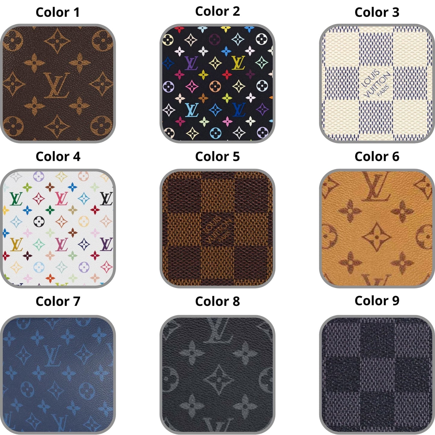 Recycled Louis Vuitton Mini Card Wallet Case – Upcycled Luxury Card Holder