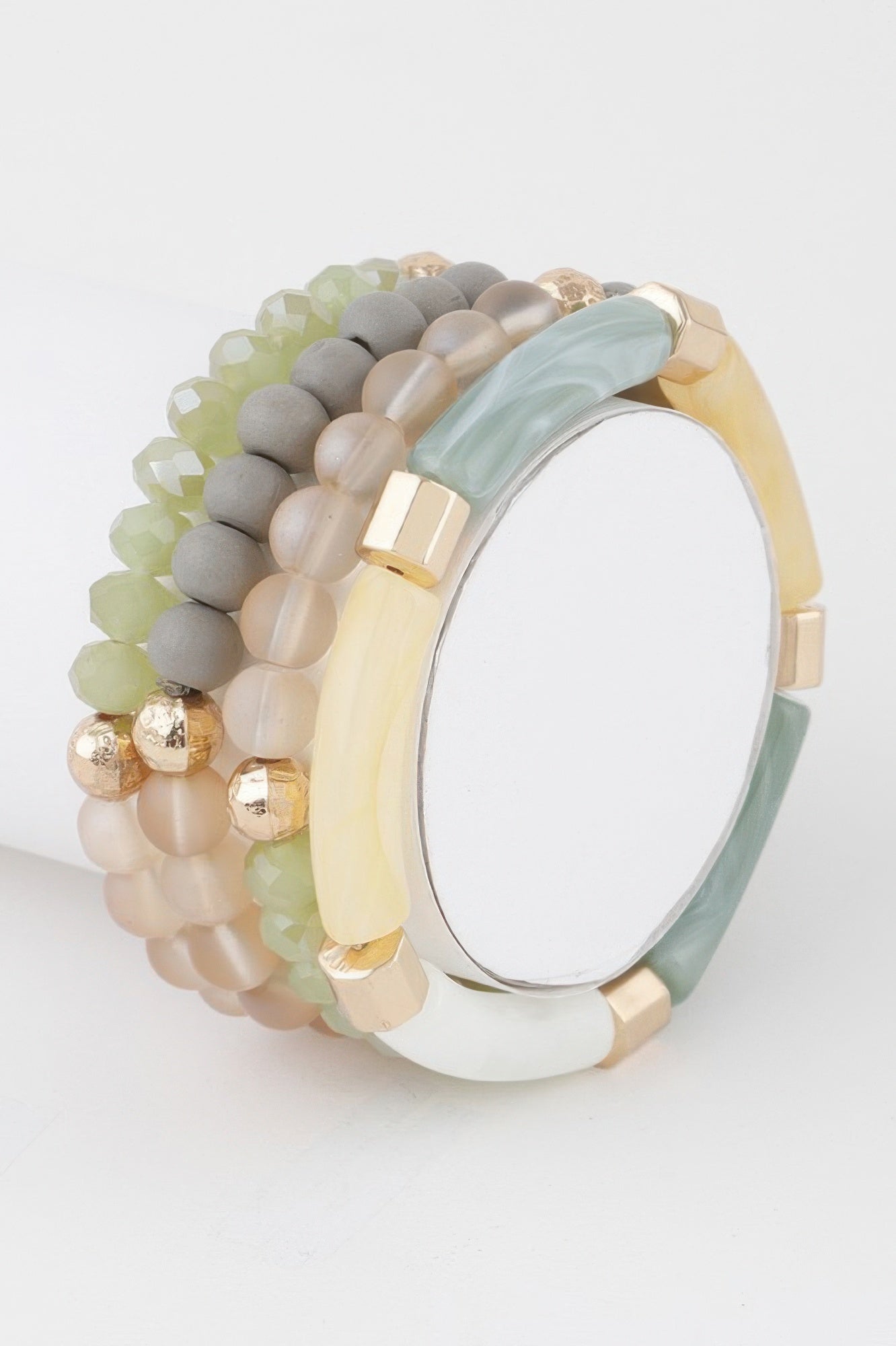CONEY Multi Beaded Tube Bracelet - New Collection Los Angeles - BYMANYC ® New York-0