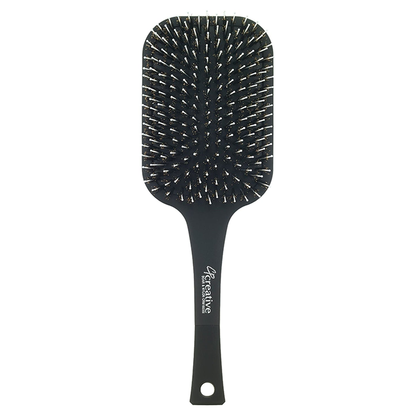 Static-Free Paddle Nylon Hair Brush
