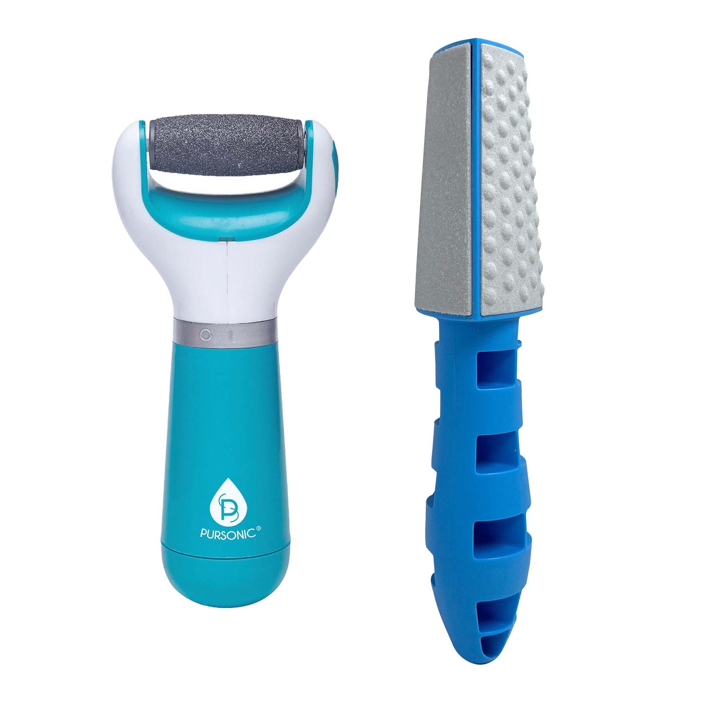 Pursonic Complete Callus Care Bundle – Battery-Operated and 3-in-1 Callus Removers-0