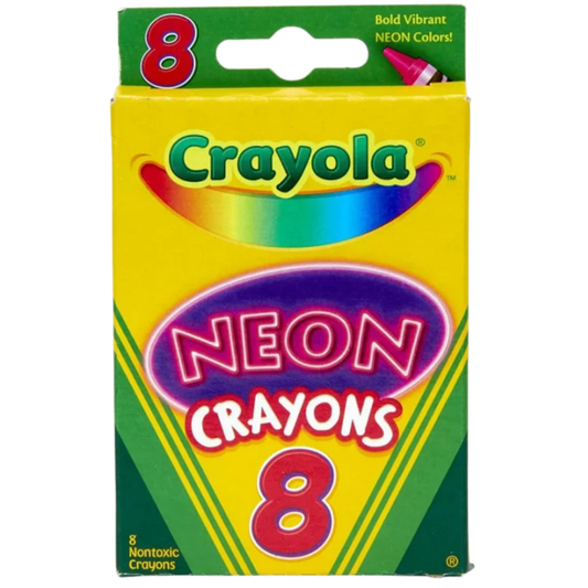 Crayola Neon Crayons (8 pack)
