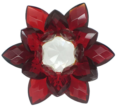 Crystal Lotus Flower - 20 mm (Select Color)