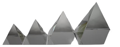 Crystal Pyramid 50mm (Glass) - Select Color
