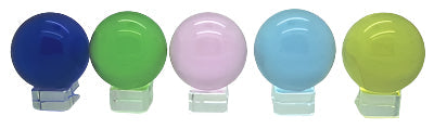 Crystal Ball with Base 50mm - Select Color
