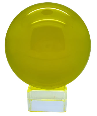 Crystal Ball with Base 80mm - Select Color
