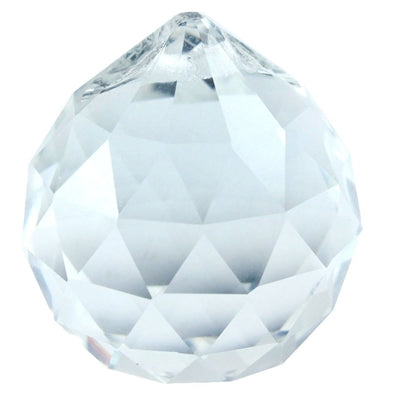 Feng Shui Crystal Prism 30mm - Select Color