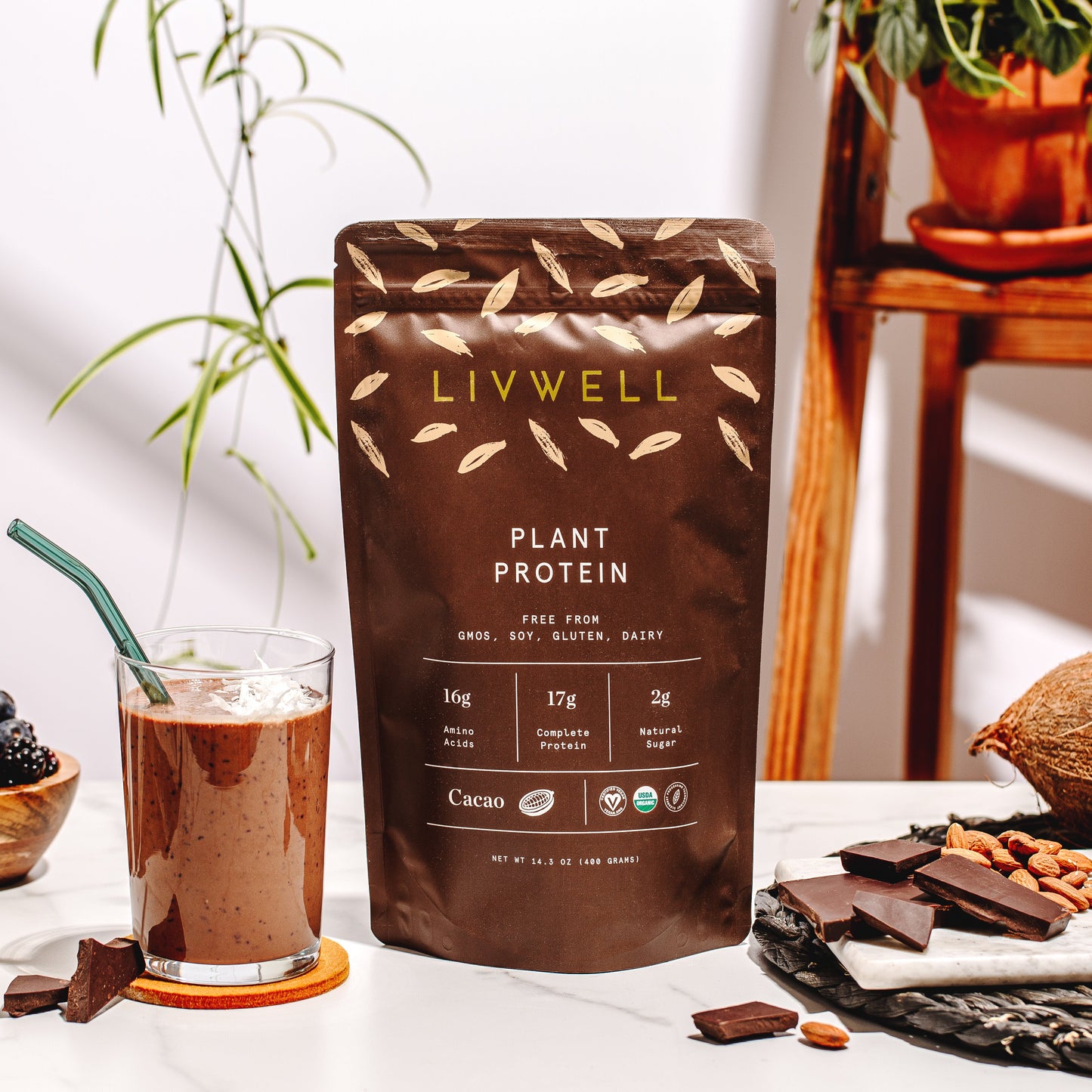 Raw Cacao Protein Blend-3