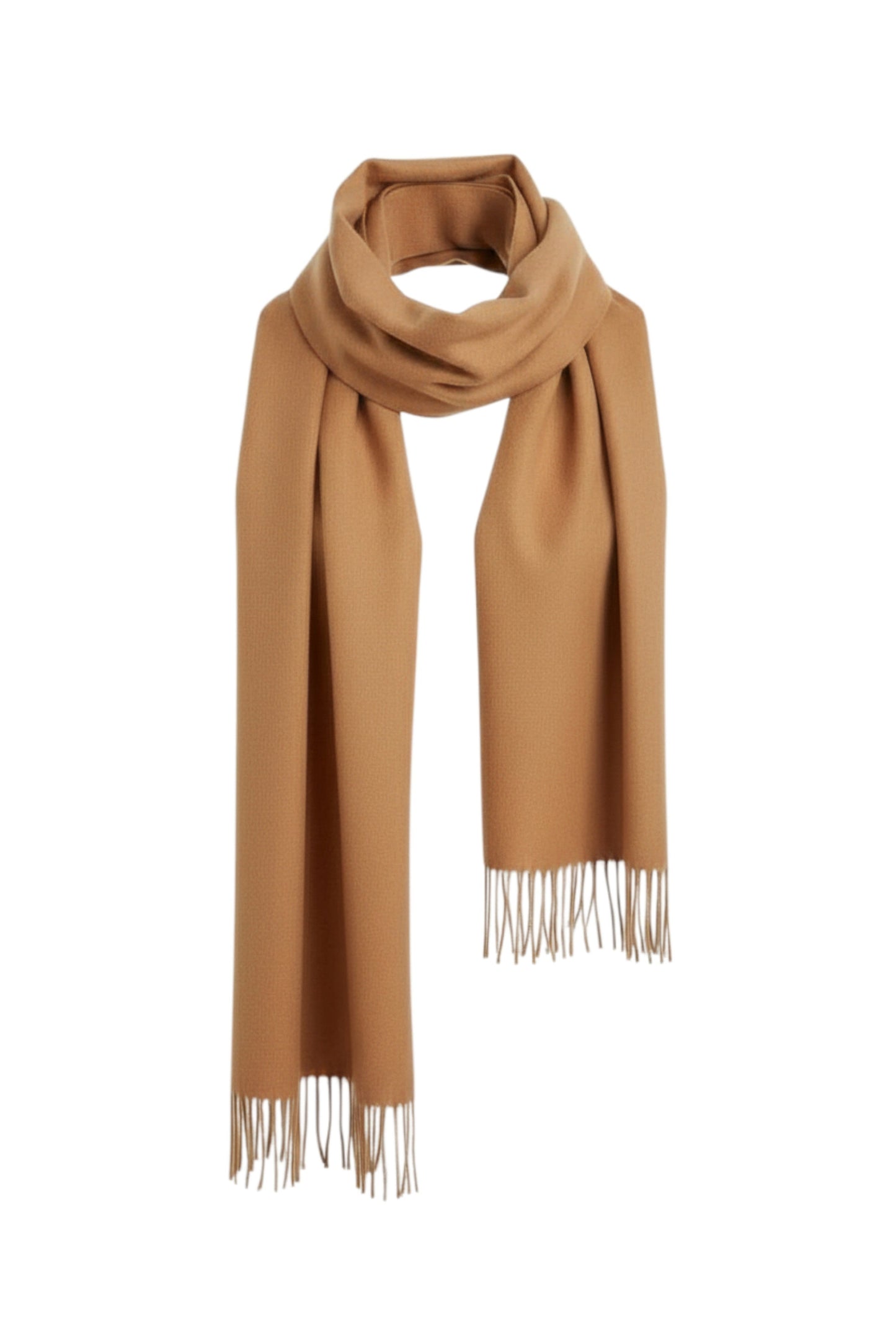 Camel Cashmere Scarf-4