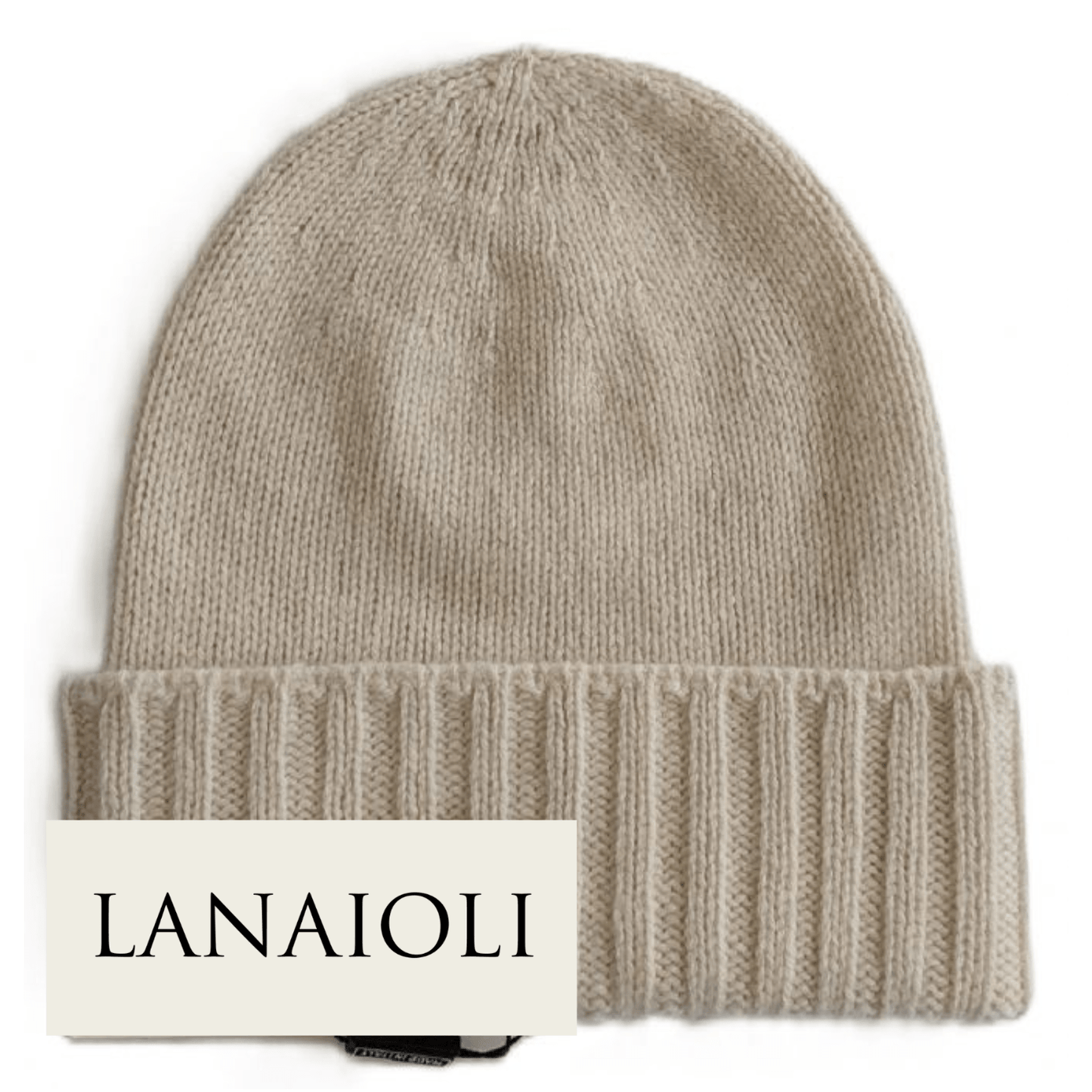 Cappello Uomo Bordo a Coste Cashmere Rigenerato