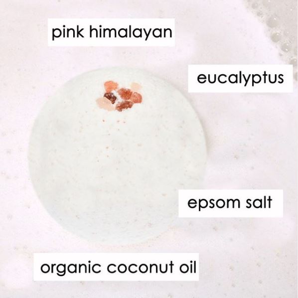 Eucalyptus Mint & Himalayan Salt Bath Bomb-1