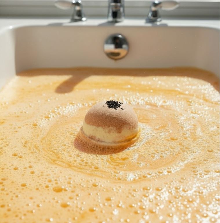 Chai Pumpkin and Autumn Halloween Bath Bomb-1